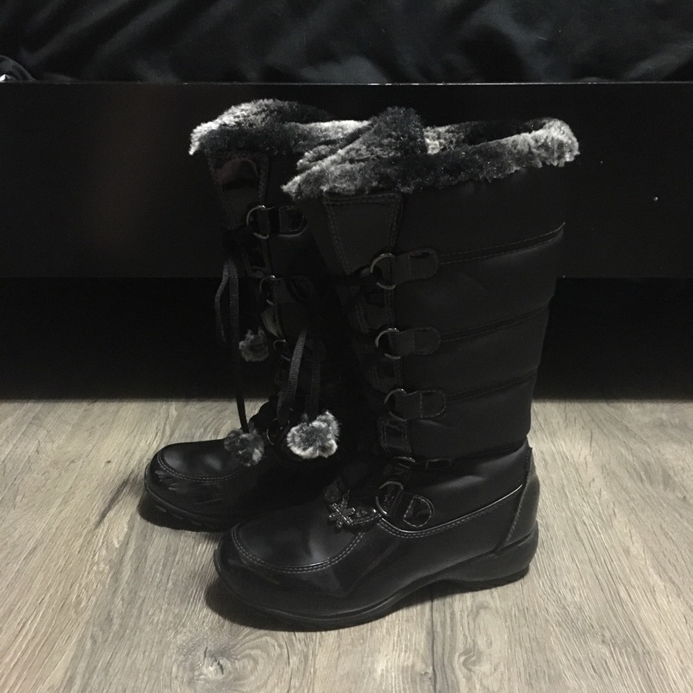 Faux Fur snow boots